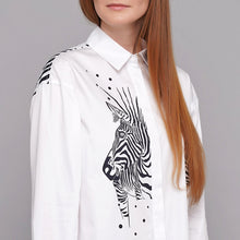 Load image into Gallery viewer, Boyfriend. Black & white zebra.