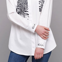 Load image into Gallery viewer, Boyfriend. Black &amp; white zebra.
